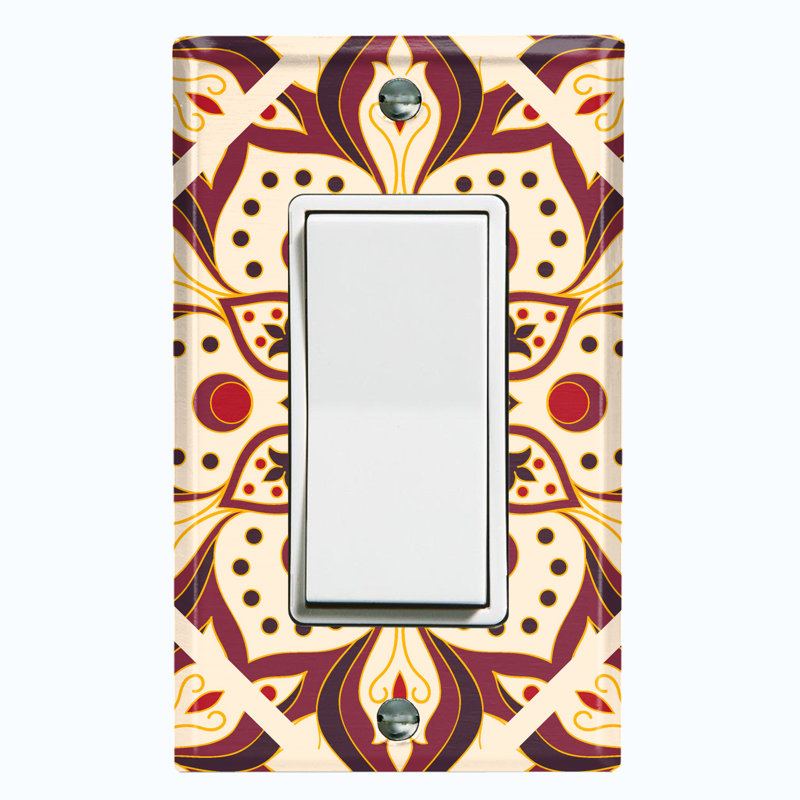 Plaque murale décorative Maroon