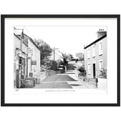 Llanarth, Main Street C1960 1 Piece Single Picture Frame Wall Art