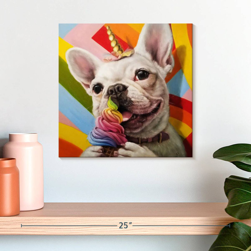 Crowle Rainbow Party, 16" H x 16" W