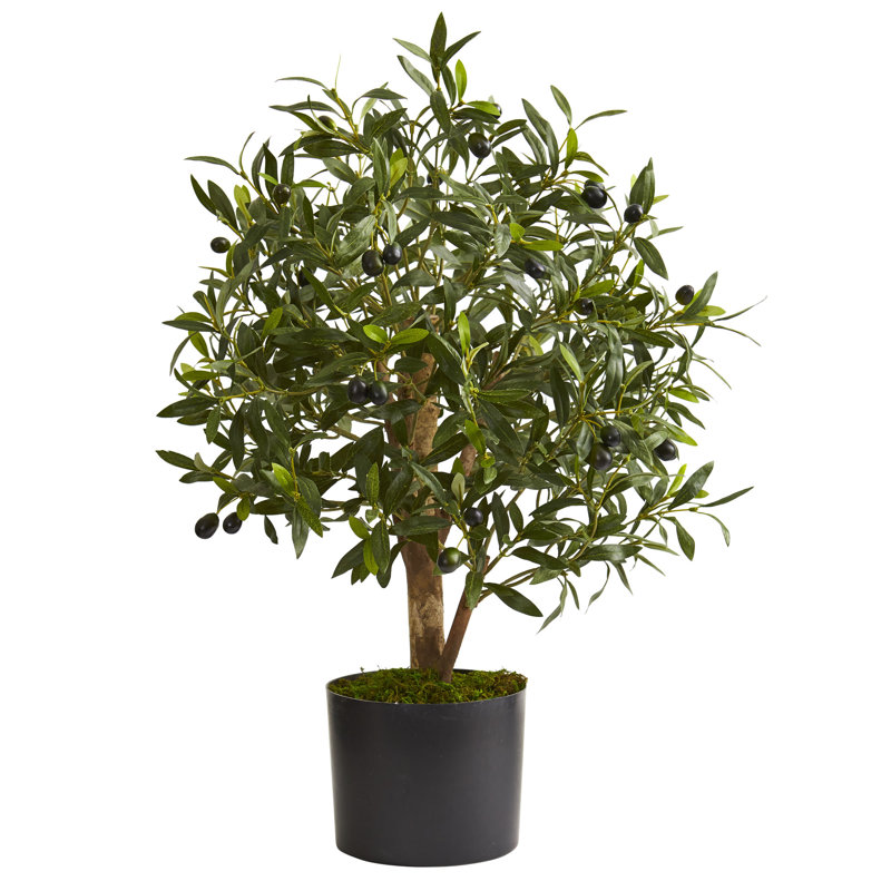 29'' Faux Olive Tree Tree in Planter