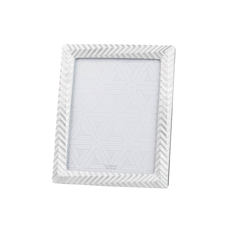 Picture Frame, 30cm H x 25cm W x 2cm D, Black/Gold