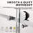 UKS05 51 in. to 55 in. x 76 in. H Frameless Sliding Shower Door in Chrome with 3/8 in. (10mm) Clear Glass-121327024-120905052