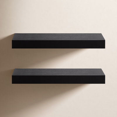 Jeremiah Wood Picture Ledge Floating Shelf