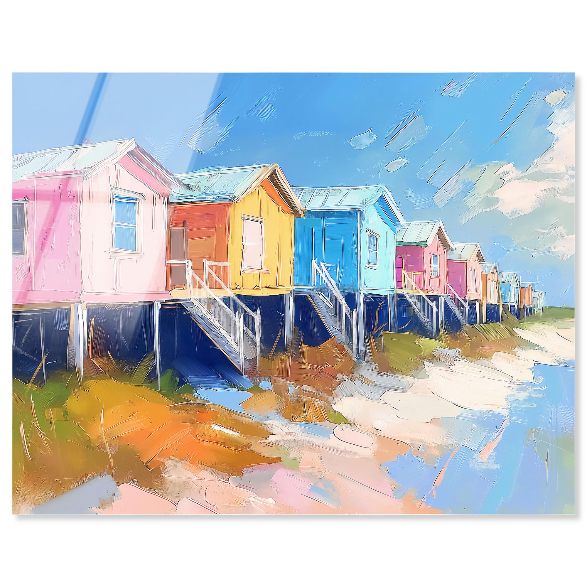 Art Remedy Maritime Palette Acrylic Print Coastal Art by Art Remedy ...