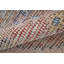 Tapis oriental en laine tissé à plat à la main / bleu jute-933687126