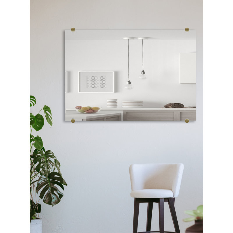 Miroir sans cadre Zarrea, 45 po x 27 po