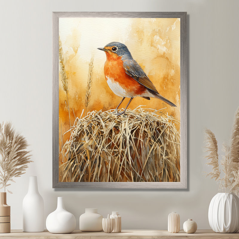Juilliard - animaux, impressions sur toile, Argent argent, H 20 po x l 12 po, Reproduction encadrée d'une seule photo