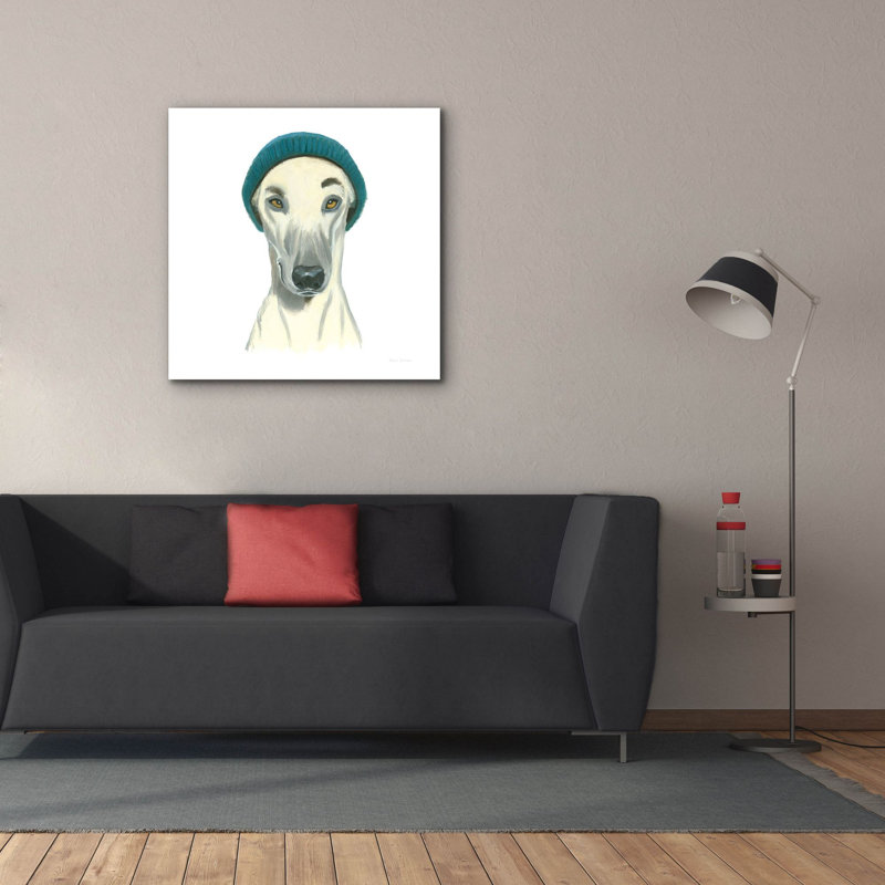 «The Boy 2» par Myles Sullivan, art mural sur toile, H 37 po x l 37 po x P 1,5 po