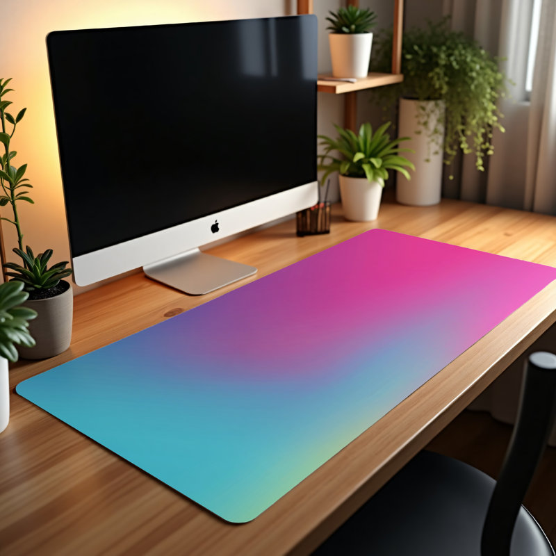 Polyester Desk Pad, 23.6x13.8