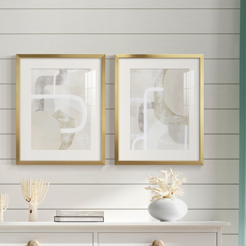 Quiet Affection I " Quiet Affection I " 2 - Pieces Painting Print