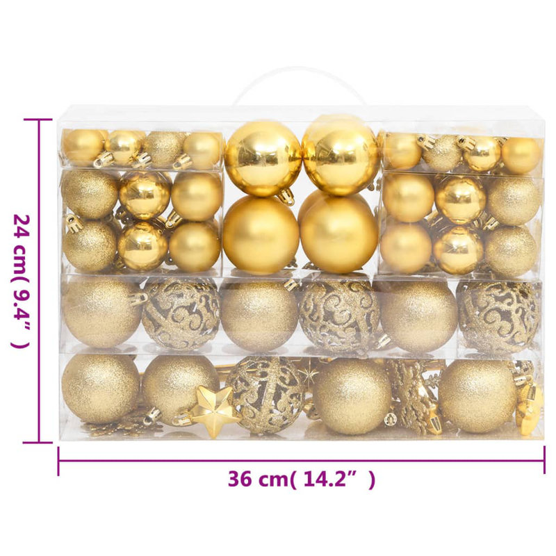 Christmas Christmas Bauble, Gold