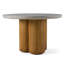 Table de salle à manger à piédestal 47,2 po Stoyko