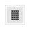 «Dessy noir et blanc abstrait III» par Orara Studio, reproduction sur toile