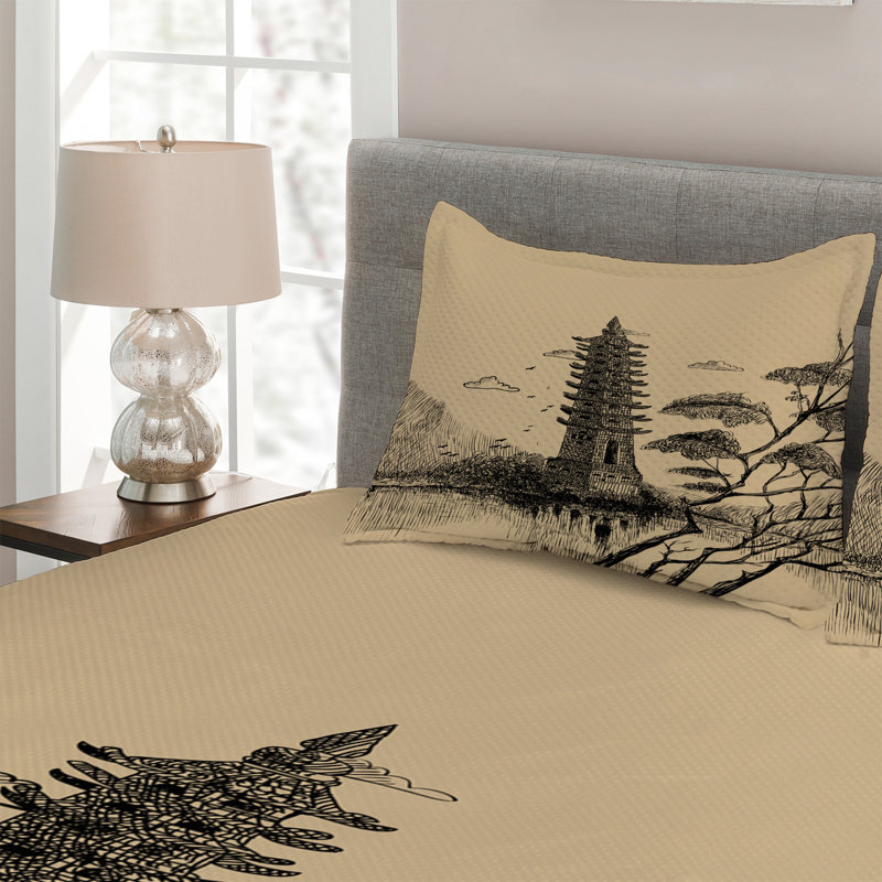 Eclectic Polyester Coverlet