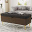 Banc de rangement avec repose-pieds Modern Modern-669104873