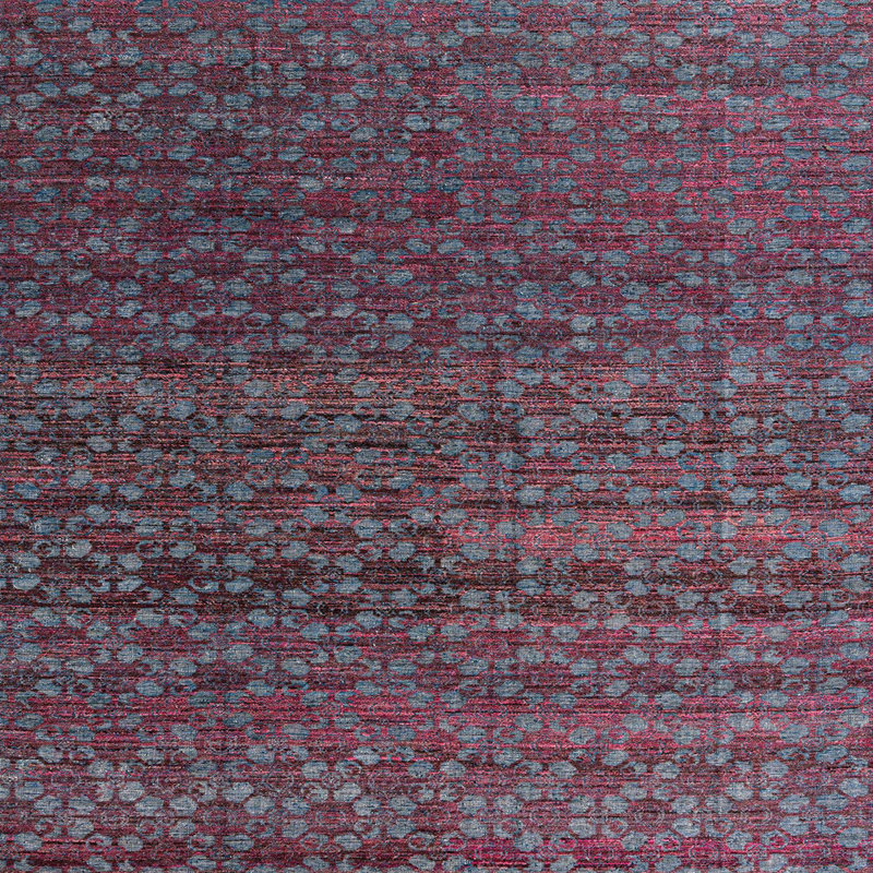 Tapis abstrait moderne 4545, Carré 3 pi