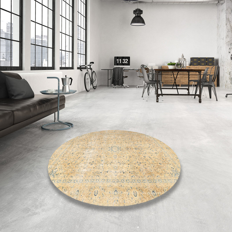 Oriental Indoor Rug, Round 4'