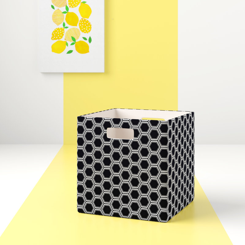 Mercer41 Bin, Black, 11" H x 11" W x 11" D