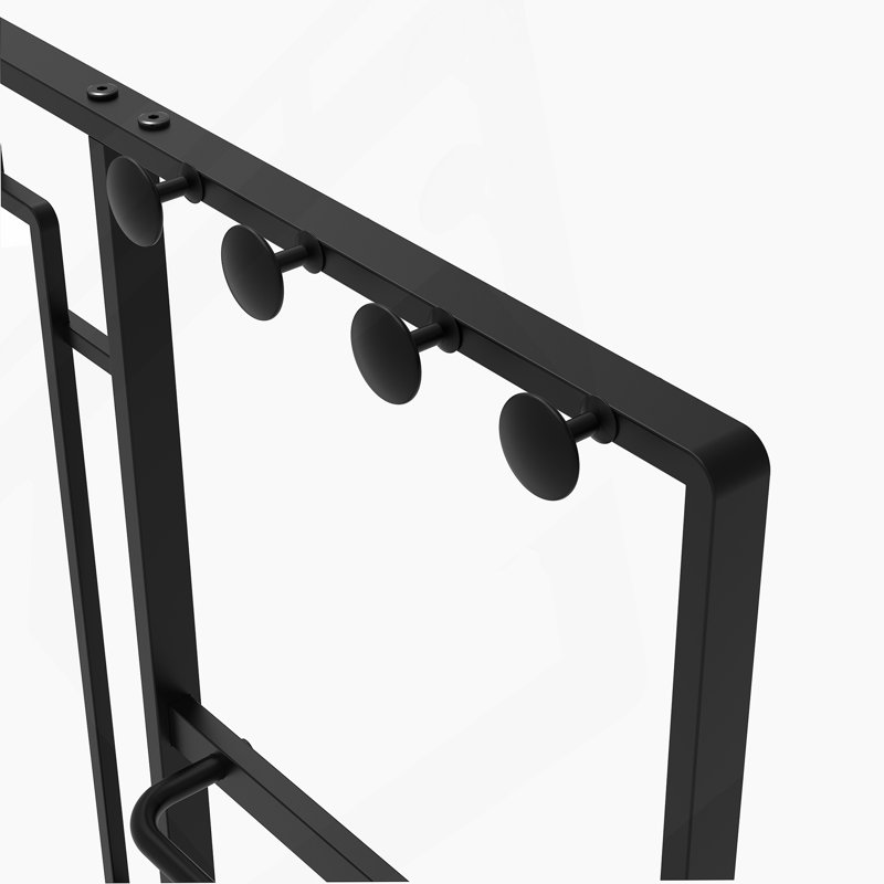 Miroir de salle de bain moderne avec tablette multifonctionnelle Ines, 24 po x 30 po