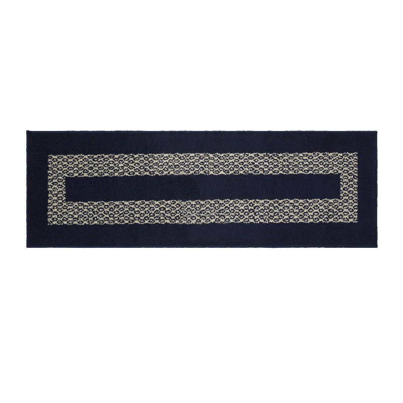 Tapis de couloir antidérapant à doublure en caoutchouc de luxe Home Decor, Tapis de couloir 1 pi 8 po x 5 pi