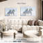 Chevaux blancs neige Brampt-108144488