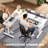 Reversible L-Shaped Electric Standing Desk, Sit-to-Stand Adjustable Height Computer Table with Memory Presets & Storage, Home Office Gaming Desk-920896044-920896033