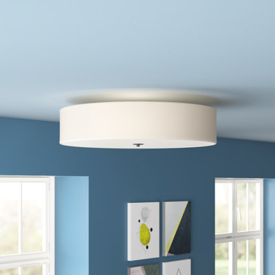 Kaylyn Fabric Flush Mount