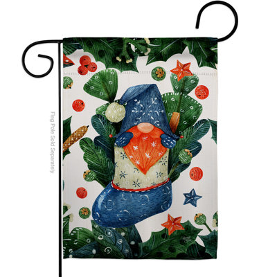 Double Sided 18.5'' H x 13'' W Polyester Garden Flag