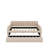 Full Size Upholstered Daybed With Trundle-411987376