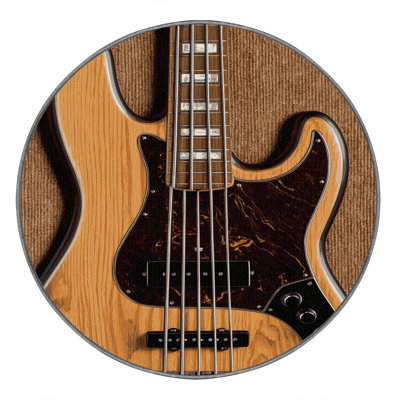  Tapis lavable pour guitare basse