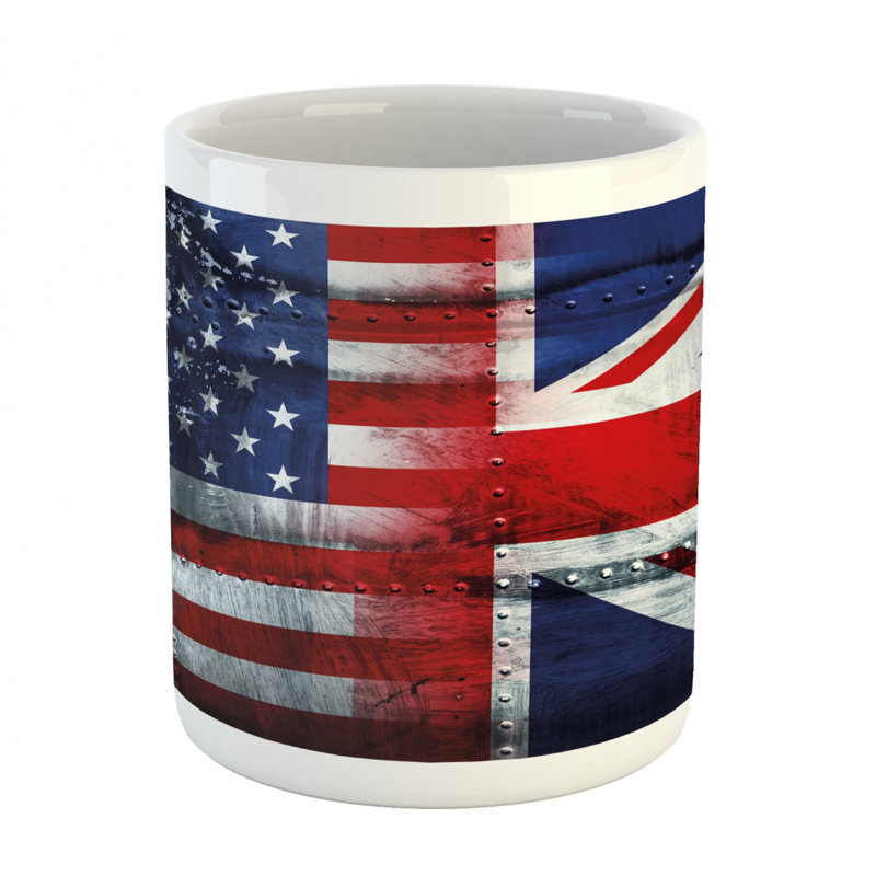 Grande tasse à café union jack