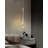 Maxat 1 - Light Stainless Steel LED Crystal Pendant