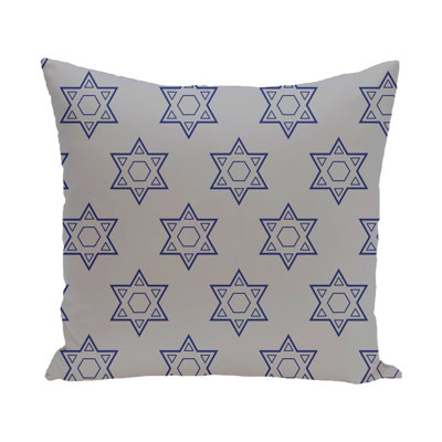 Geometric Reversible Throw Pillow