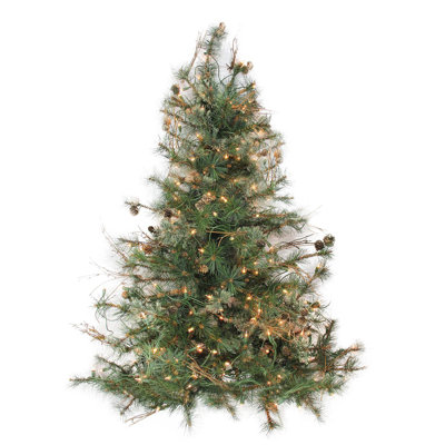 Arbre de Noël artificiel pré-éclairé 3 'x 40 "avec lumières claires