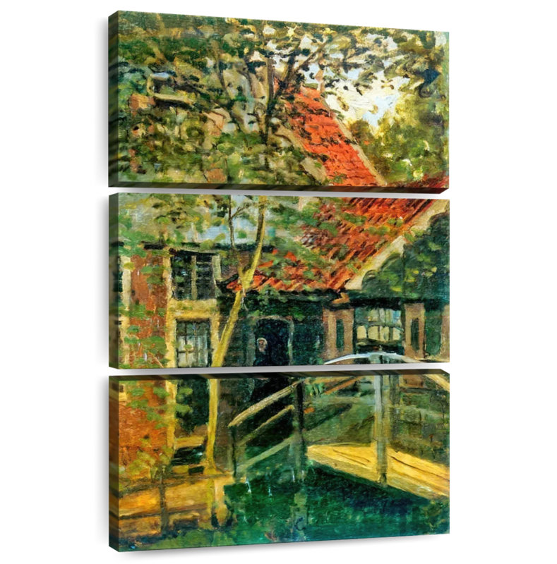 Petit pont Lilie Zaandam, H 74 po x l 48 po