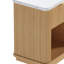 Ensemble de chambre à coucher 3 pièces à motif cannelé pour lit queen avec 4 tiroirs de rangement et station de recharge intégrée