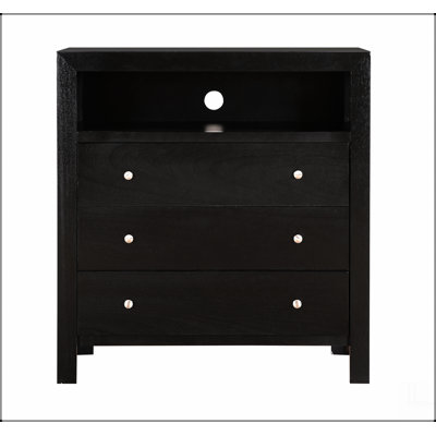 Commode média Burlington G2450-TV, support stable, conception multifonctionnelle