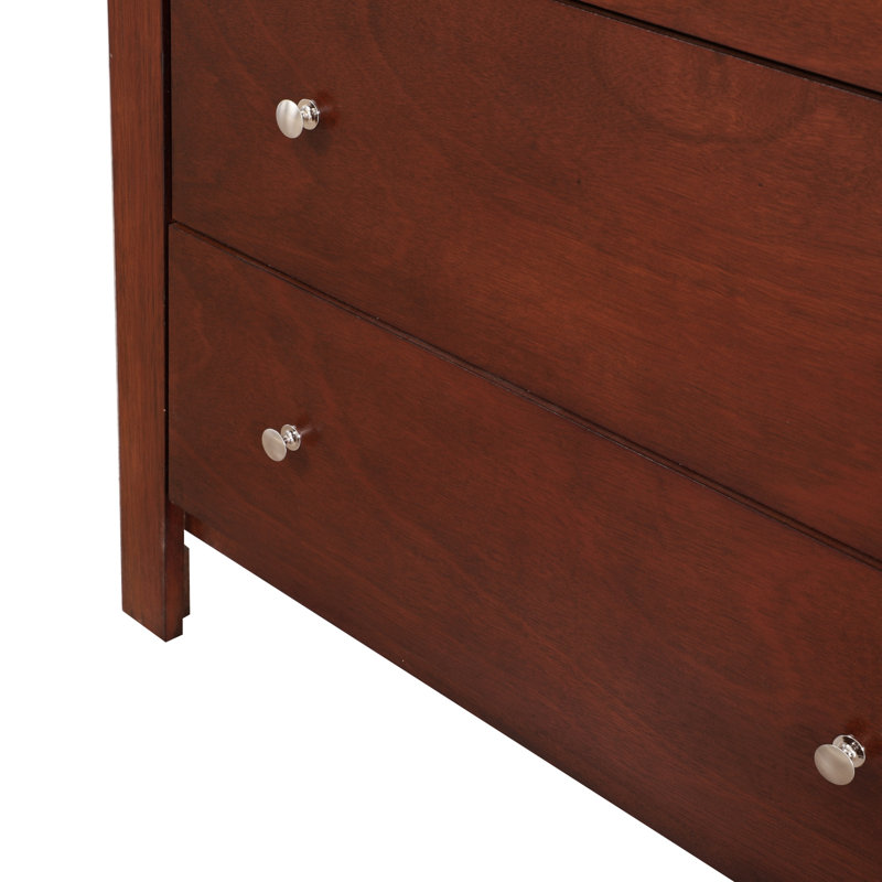Commode Burlington G2405-D, peut être utilisée pour la salle à manger, la chambre à coucher, Cerisier