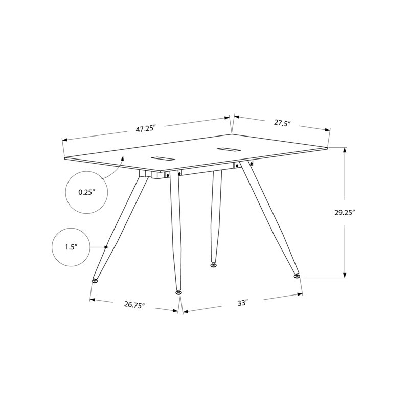 Table de salle à manger Aavah