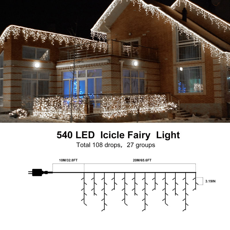 Indoor / Outdoor Icicle Lights
