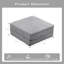 Canapé-lit convertible au sol, canapé modulaire modulaire désossé DIY, aucun assemblage requis, tissu polaire circulaire, canapé simple surdimensionné avec 1 coussin-1435337810