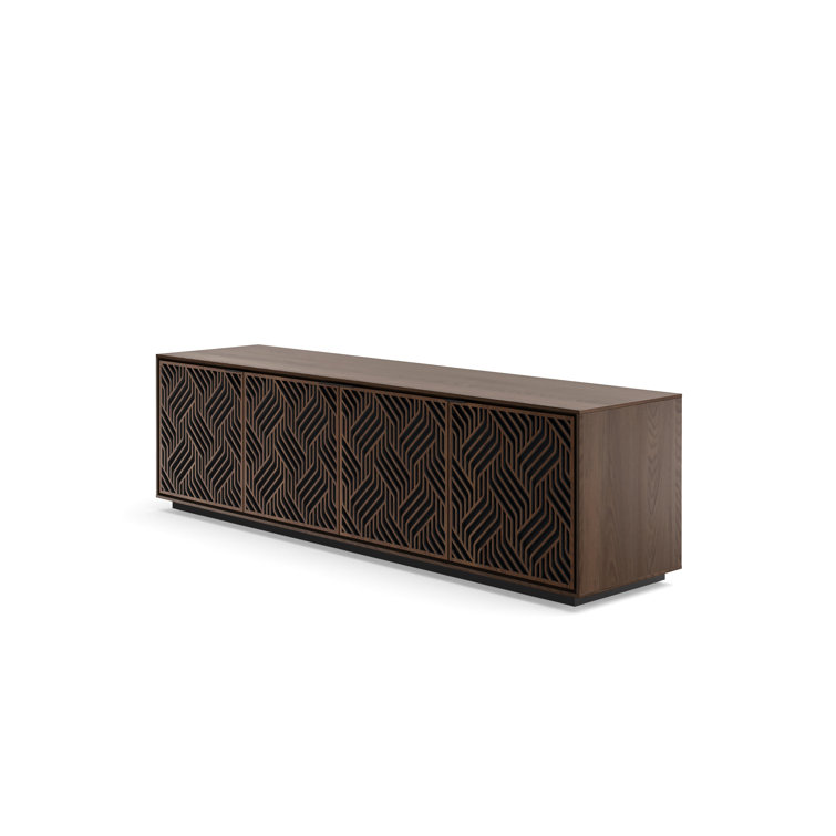 Elements - Cabinet with Rolling Plinth Base - Weave Door