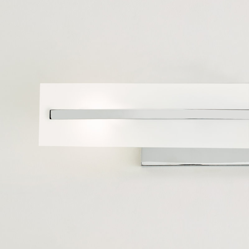 2 - Light Dimmable Vanity Light, Chrome