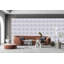 Falkirk Ross 19.7" X 19.7" Diamond 3D Wall Panel In White (5-Pack)