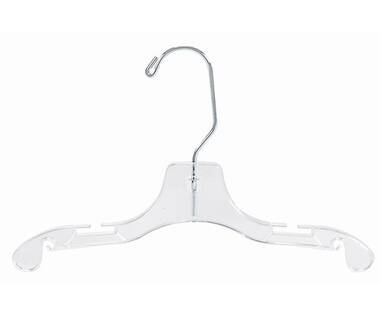 Plastic Suit Nursery Kids Hanger with Clips for Skirt/Pants (Set of 100) Only Hangers Inc.