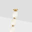 Sean Lavin Collier 240 Chandelier in Polished Nickel with Alabaster shade-1701100915-1701100913-1701100910