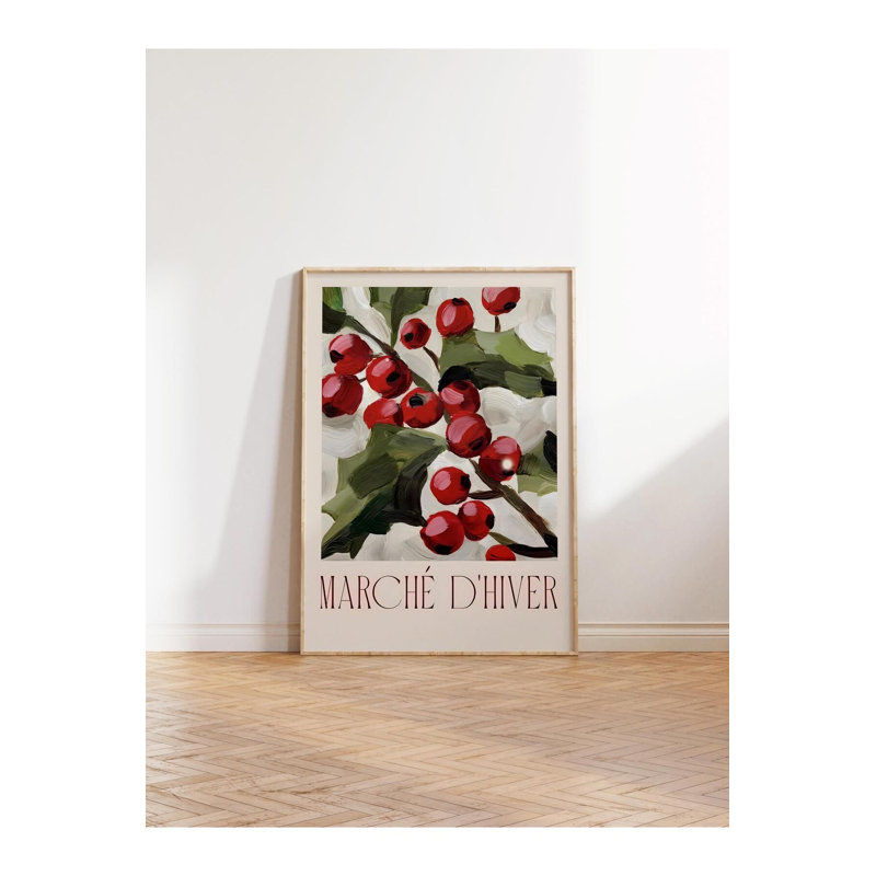 Peinture décorative encadrée