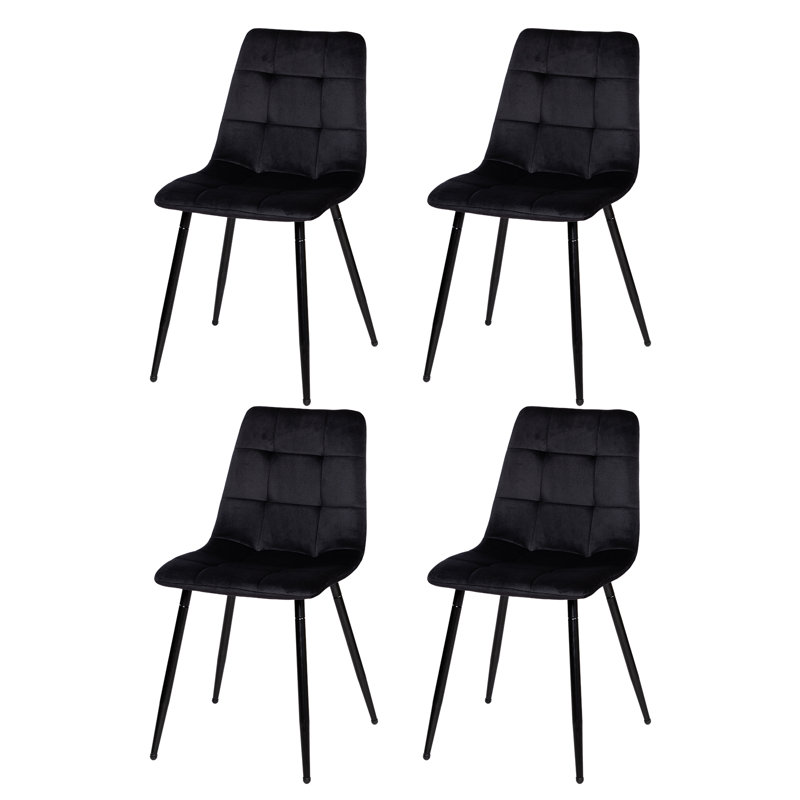 4 - Person Dining Set, Black