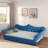 Upholstered Daybed With Led And Nail Head Decoration-1819355902