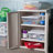 Sterilite Clear Plastic Storage Container Bin Snap Close White Lid-62228784
